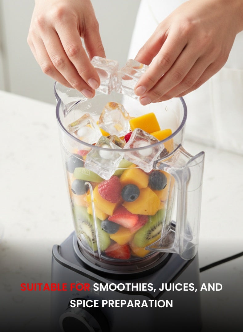 أوجيرا خلاط عصارة كهربائي OG5105BR 3 في 1 بقوة 650 واط، وعاء عصارة غير قابل للكسر، سرعتان مع خاصية النبض، وظيفة توربو - Image 5